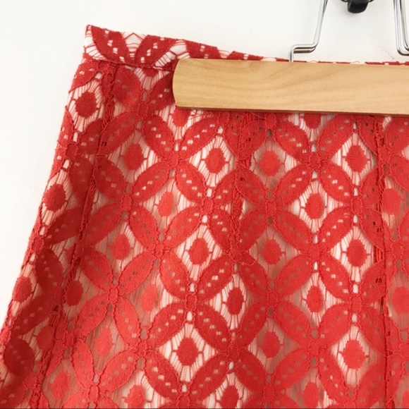 Skies are Blue Floral Lace High Waist Shorts D9 - Picture 4 of 7